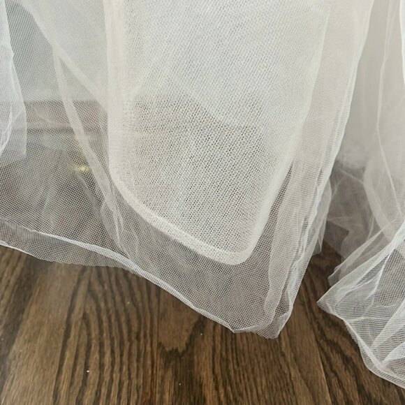 Wtoo by Watters Charlotte Strapless Basque-Waist A-Line Lace Wedding Gown - Picture 10 of 12